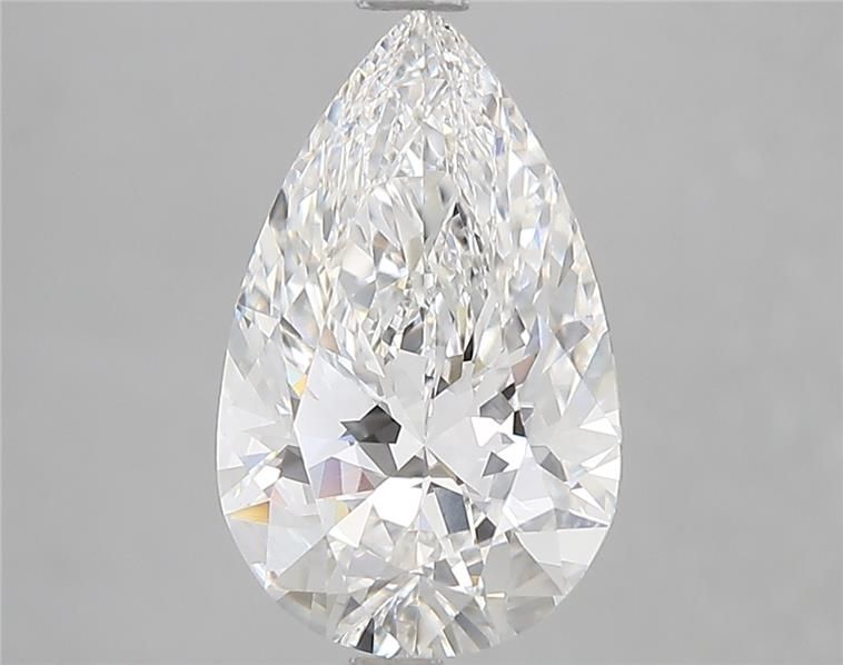 2.84ct Pear E VVS2 Lab-Grown Diamond