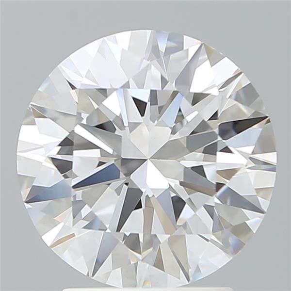 2.71ct Round E VVS2 Lab-Grown Diamond