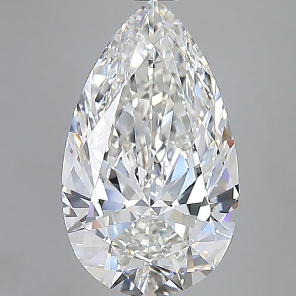 9.89ct Pear F VVS2 Lab-Grown Diamond