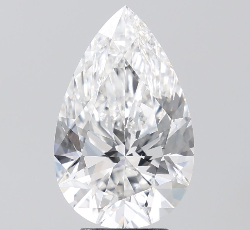 2.54ct Pear E VVS2 Lab-Grown Diamond