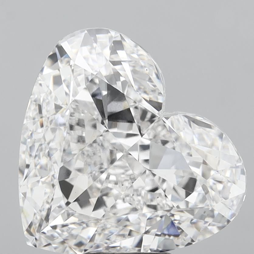 10.07 Carat HEART Shape E Colour VS1 Clarity  Cut - White Lab Diamond - 1654600