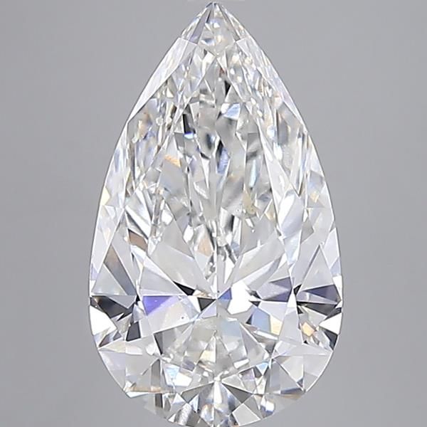 6.02ct Pear F VS1 Lab-Grown Diamond