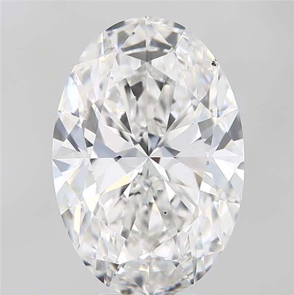 6.86ct Oval E VS2 Lab-Grown Diamond