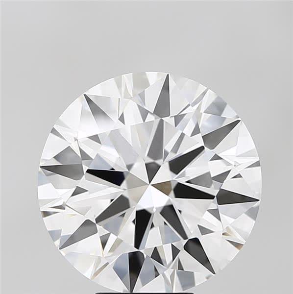 7.06ct Round F VVS2 Lab-Grown Diamond
