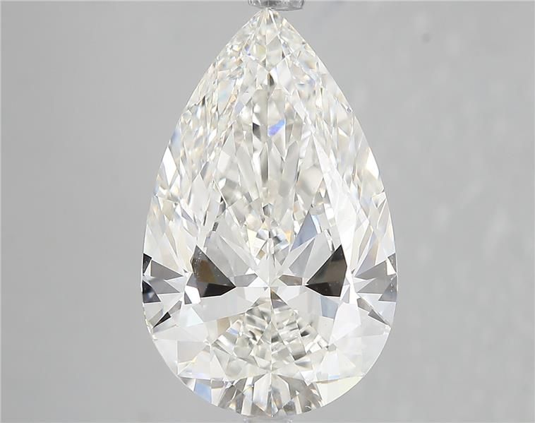 7.01ct Pear F VVS2 Lab-Grown Diamond
