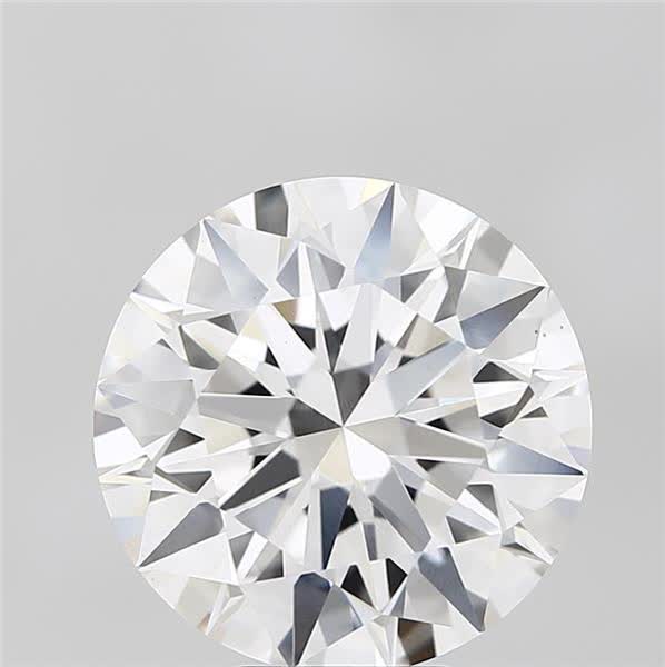 8.09ct Round F VS1 Lab-Grown Diamond
