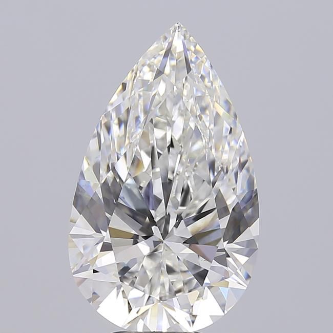 9.08ct Pear F VVS2 Lab-Grown Diamond