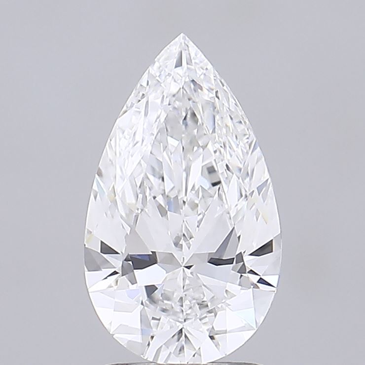 1.62ct Pear D VVS2 Lab-Grown Diamond