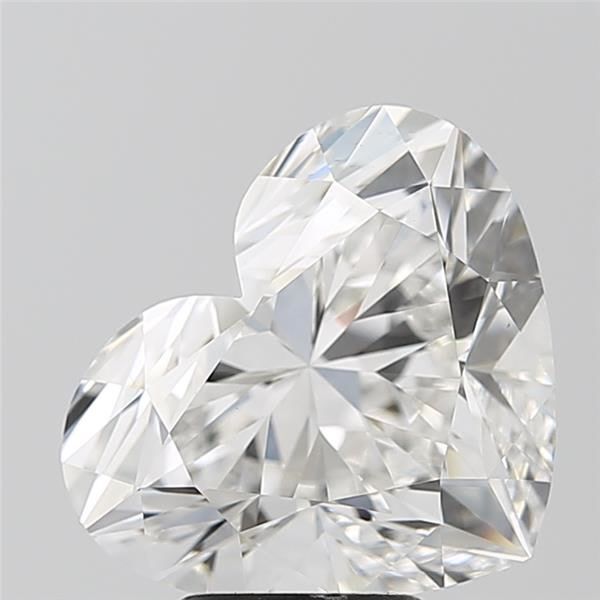 5.54ct Heart F VVS2 Lab-Grown Diamond