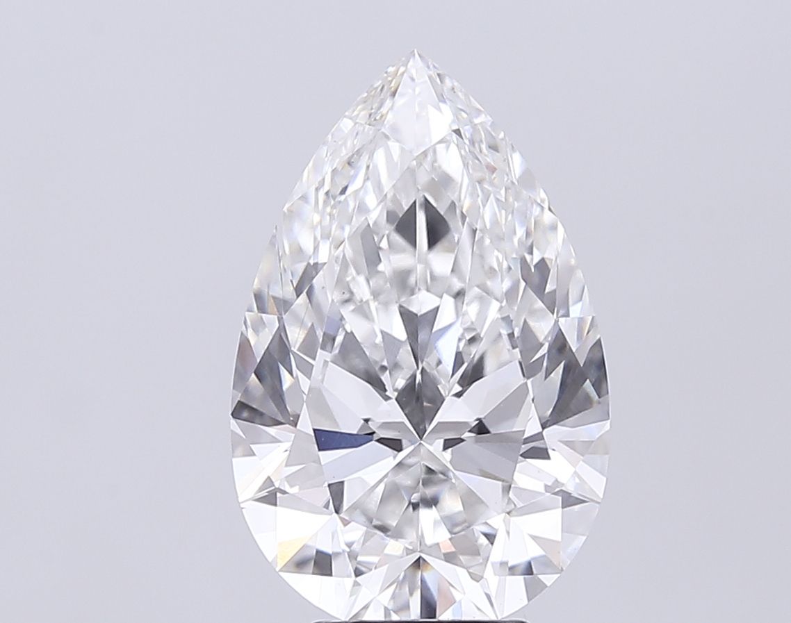 6.04ct Pear F VS1 Lab-Grown Diamond