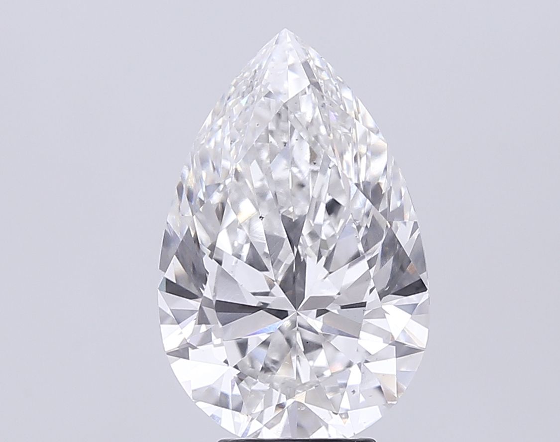 6.04ct Pear F VS2 Lab-Grown Diamond