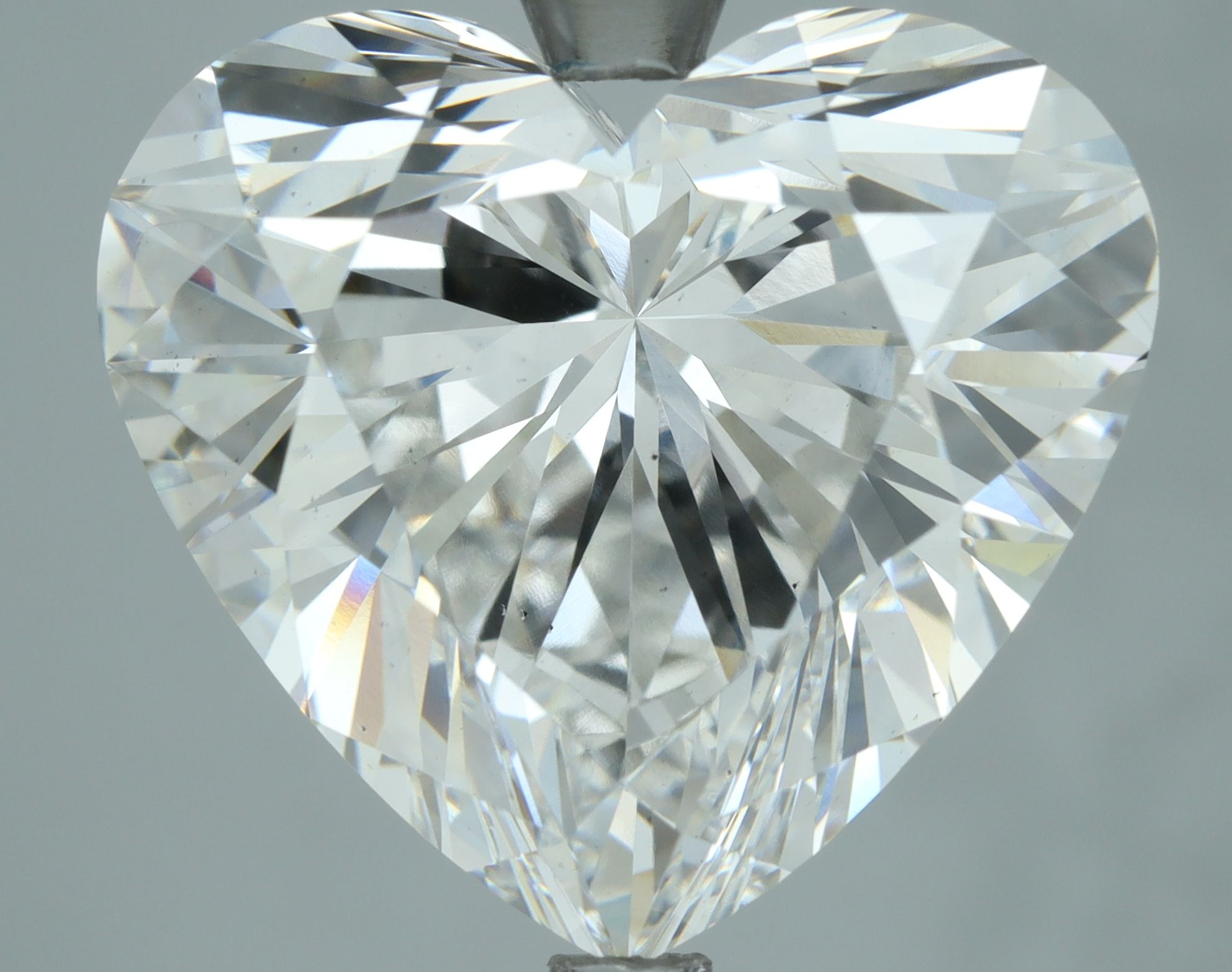 9.55 Carat HEART Shape E Colour VS2 Clarity  Cut - White Lab Diamond - 1310661