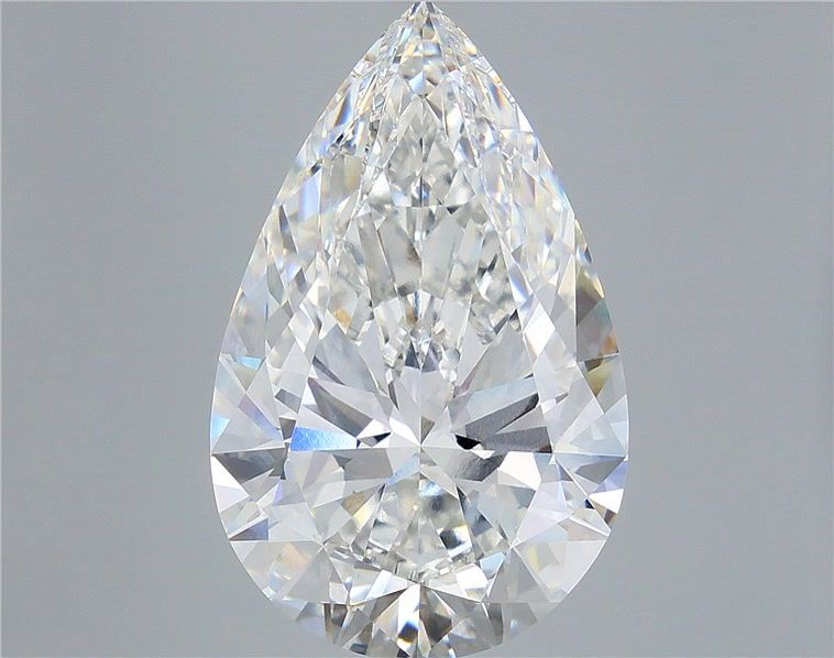 12.07 Carat PEAR Shape F Colour VVS2 Clarity  Cut - White Lab Diamond - 1140330