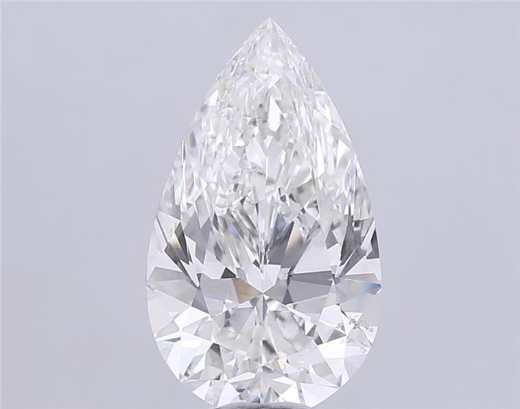 10.07 Carat PEAR Shape F Colour VS2 Clarity  Cut - White Lab Diamond - 1220001