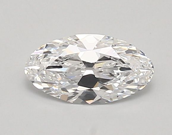 0.78ct Moval D VVS2 Lab-Grown Diamond