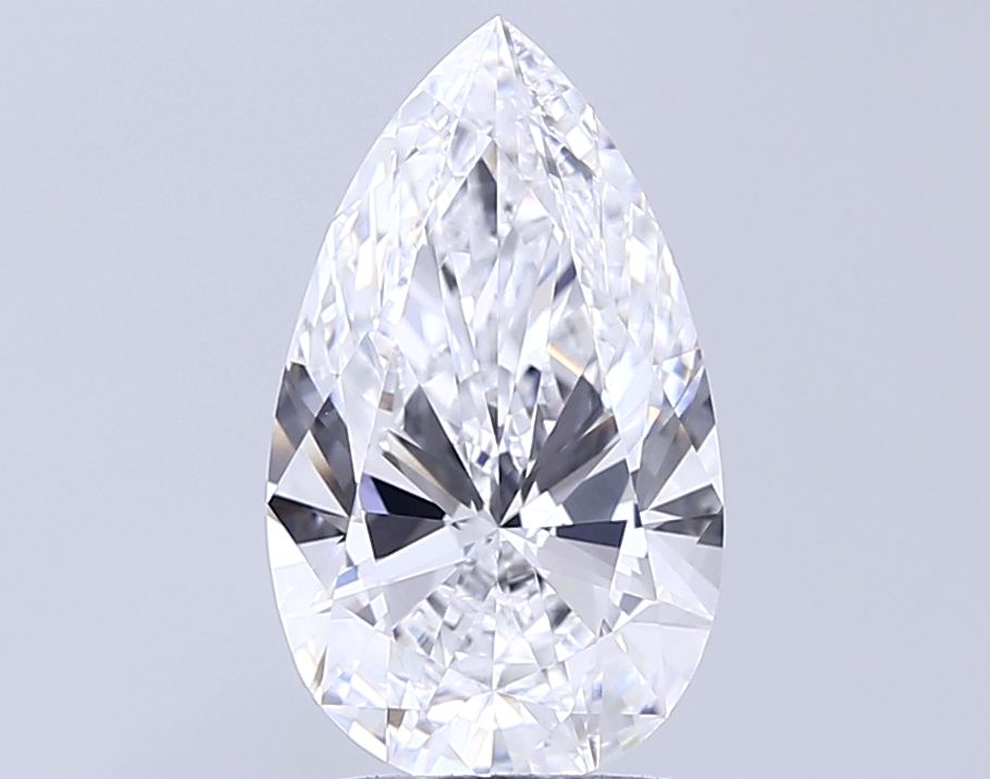 2.7ct Pear D VVS2 Lab-Grown Diamond