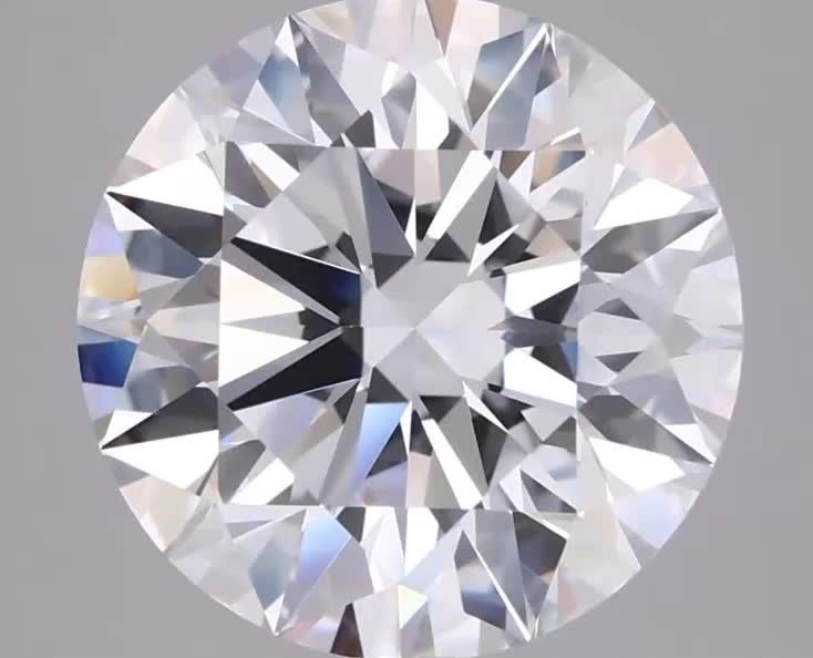 3.44ct Round E VVS1 Lab-Grown Diamond