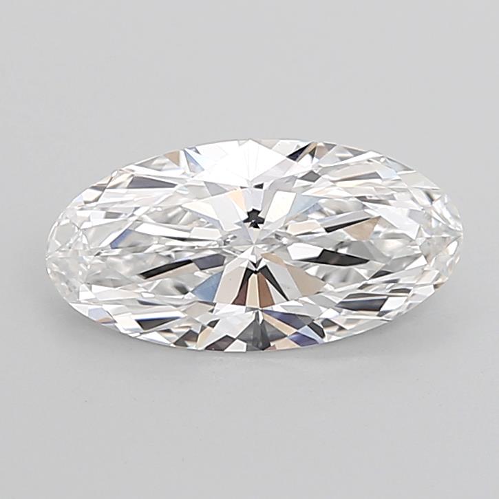 2.59ct Moval D VVS2 Lab-Grown Diamond