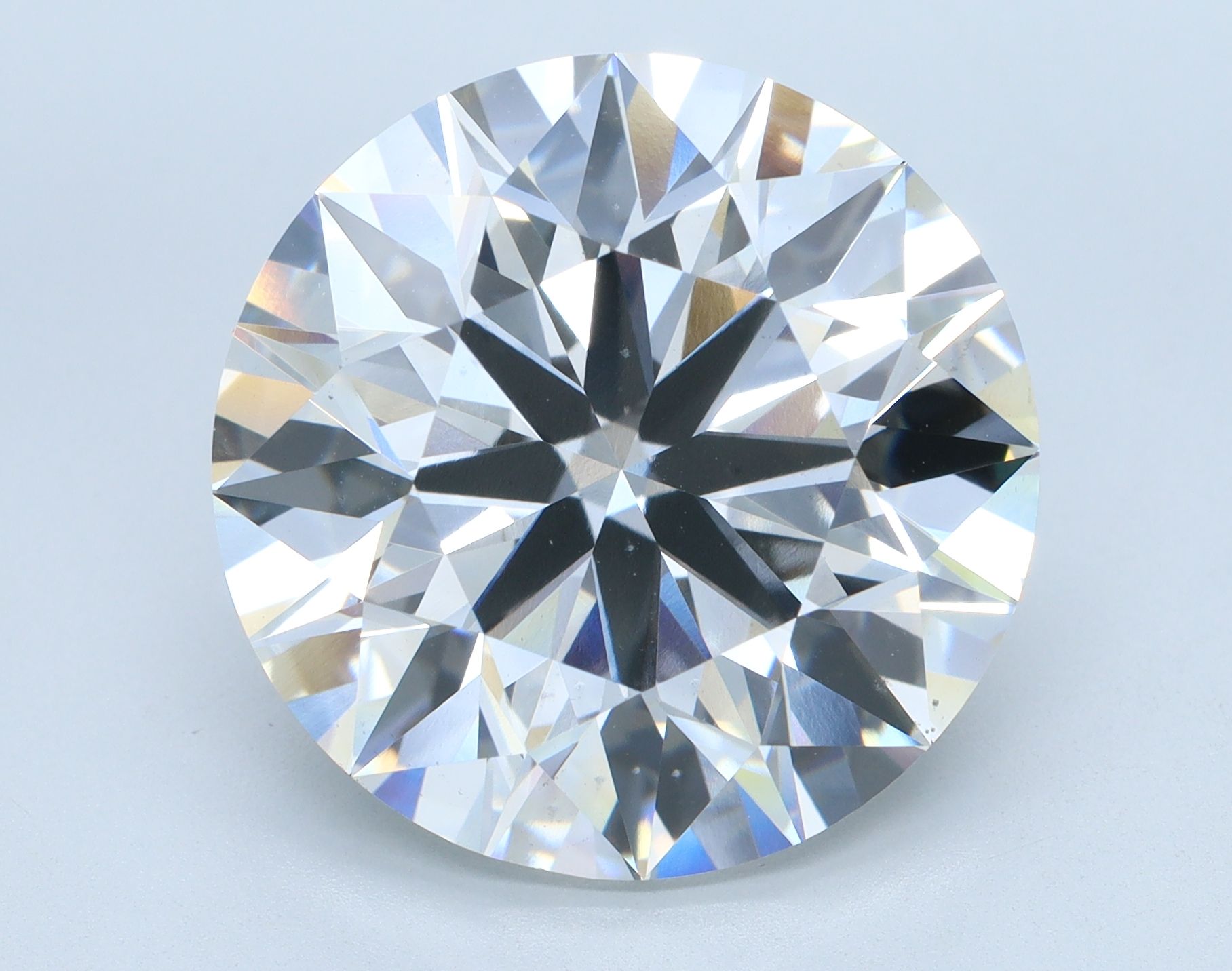 13.01 Carat ROUND Shape F Colour VS2 Clarity ID Cut - White Lab Diamond - 2050321