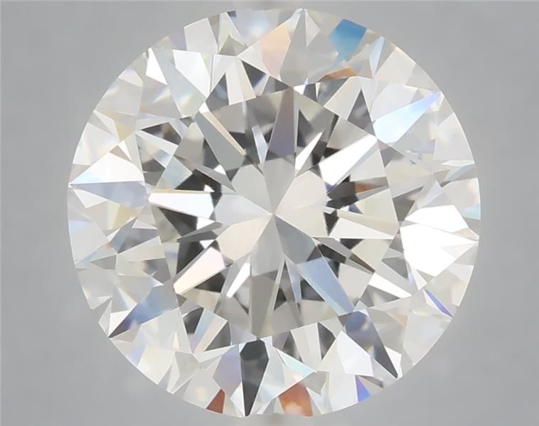 6.08ct Round F VVS2 Lab-Grown Diamond