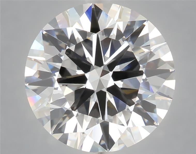6.03ct Round F VVS2 Lab-Grown Diamond