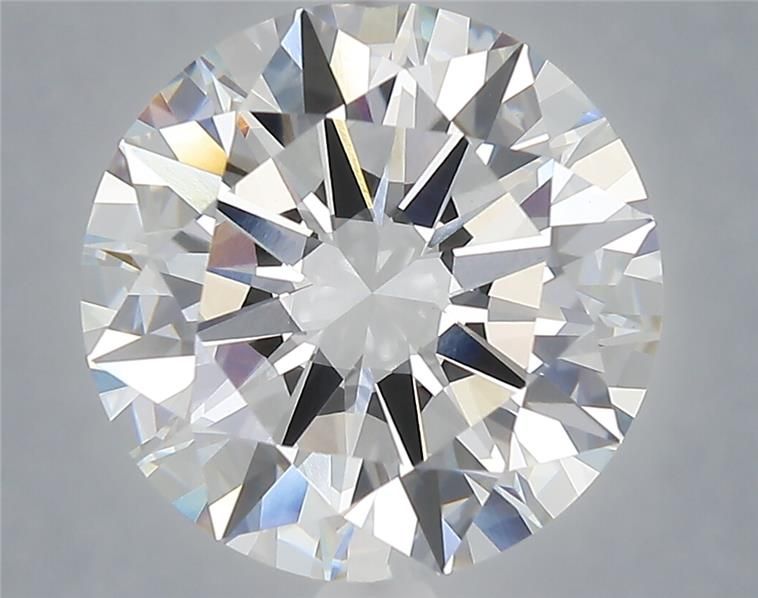6.01ct Round F VVS2 Lab-Grown Diamond