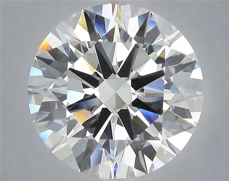 6.03ct Round F VVS2 Lab-Grown Diamond