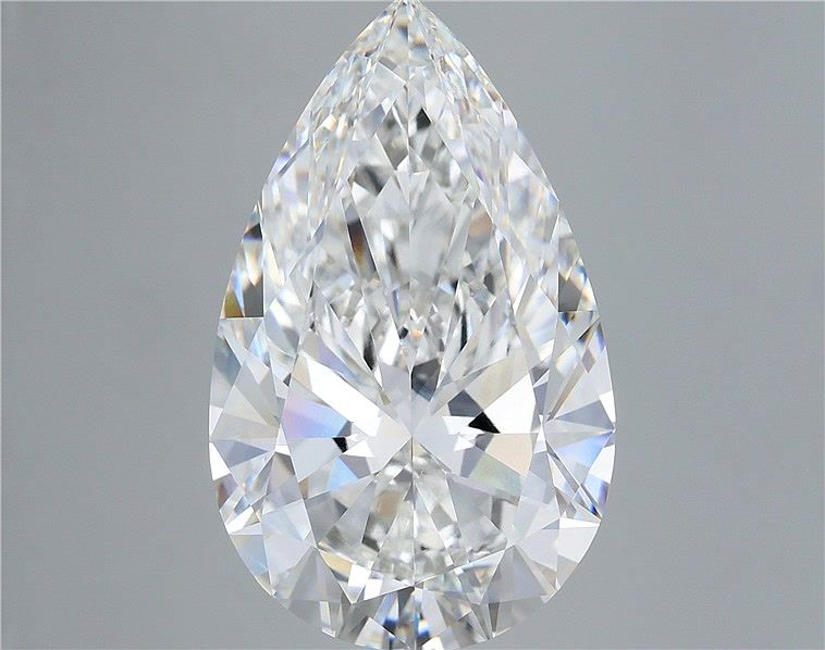 12.83 Carat PEAR Shape F Colour VVS2 Clarity  Cut - White Lab Diamond - 1328307
