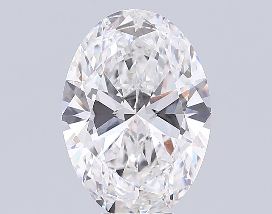 7.57ct Oval F VVS2 Lab-Grown Diamond