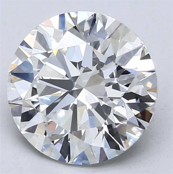 2.79ct Round F VVS2 Lab-Grown Diamond