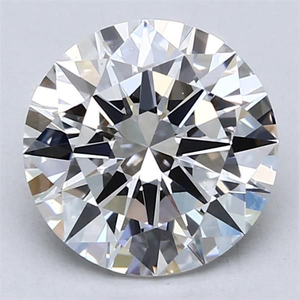 2.5ct Round D VS1 Lab-Grown Diamond