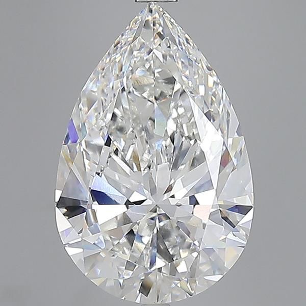 15.00 Carat PEAR Shape F Colour VVS2 Clarity  Cut - White Lab Diamond - 1248225