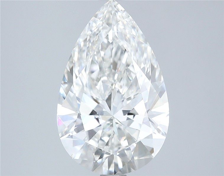 3.04ct Pear F VVS2 Lab-Grown Diamond