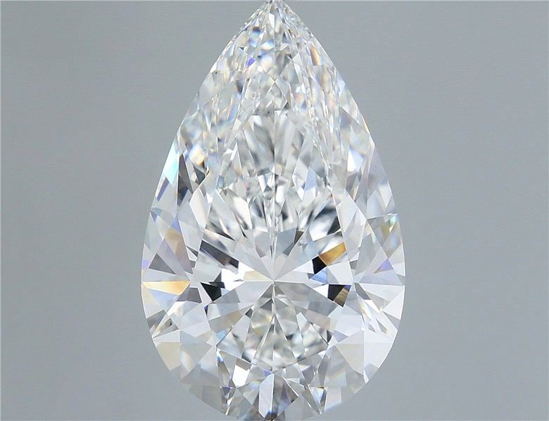 10.56 Carat PEAR Shape E Colour VVS2 Clarity  Cut - White Lab Diamond - 1299484