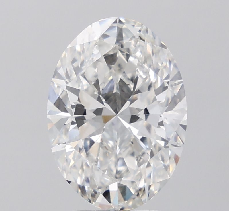 4.15ct Oval F VVS2 Lab-Grown Diamond