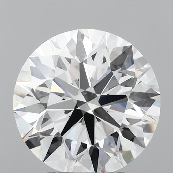 3.04ct Round F VVS2 Lab-Grown Diamond