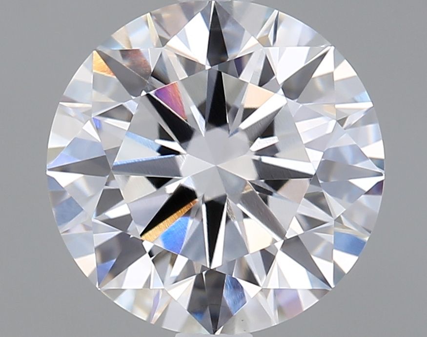 2.2ct Round D VVS2 Lab-Grown Diamond