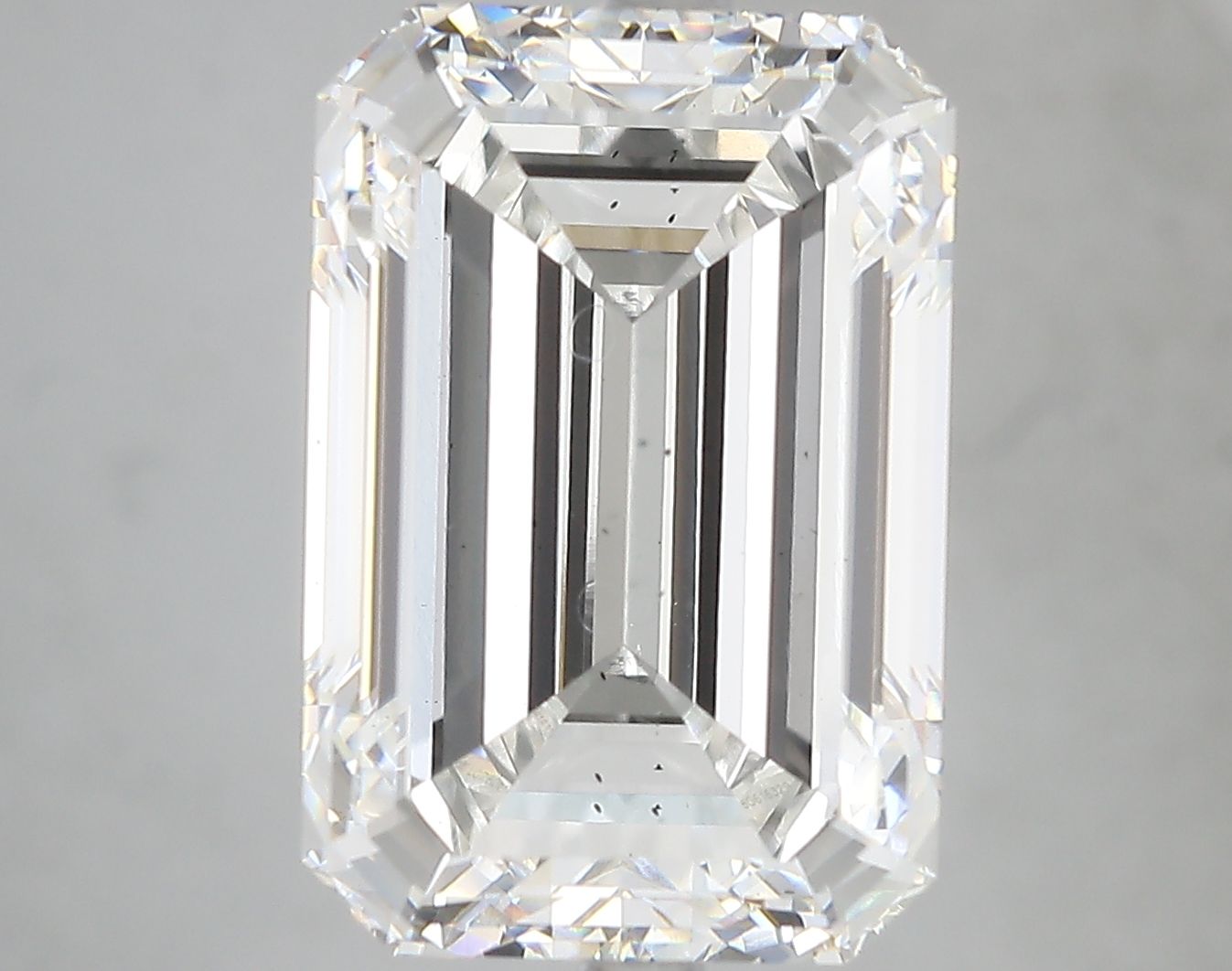 10.51 Carat EMERALD Shape F Colour SI1 Clarity  Cut - White Lab Diamond - 1411171