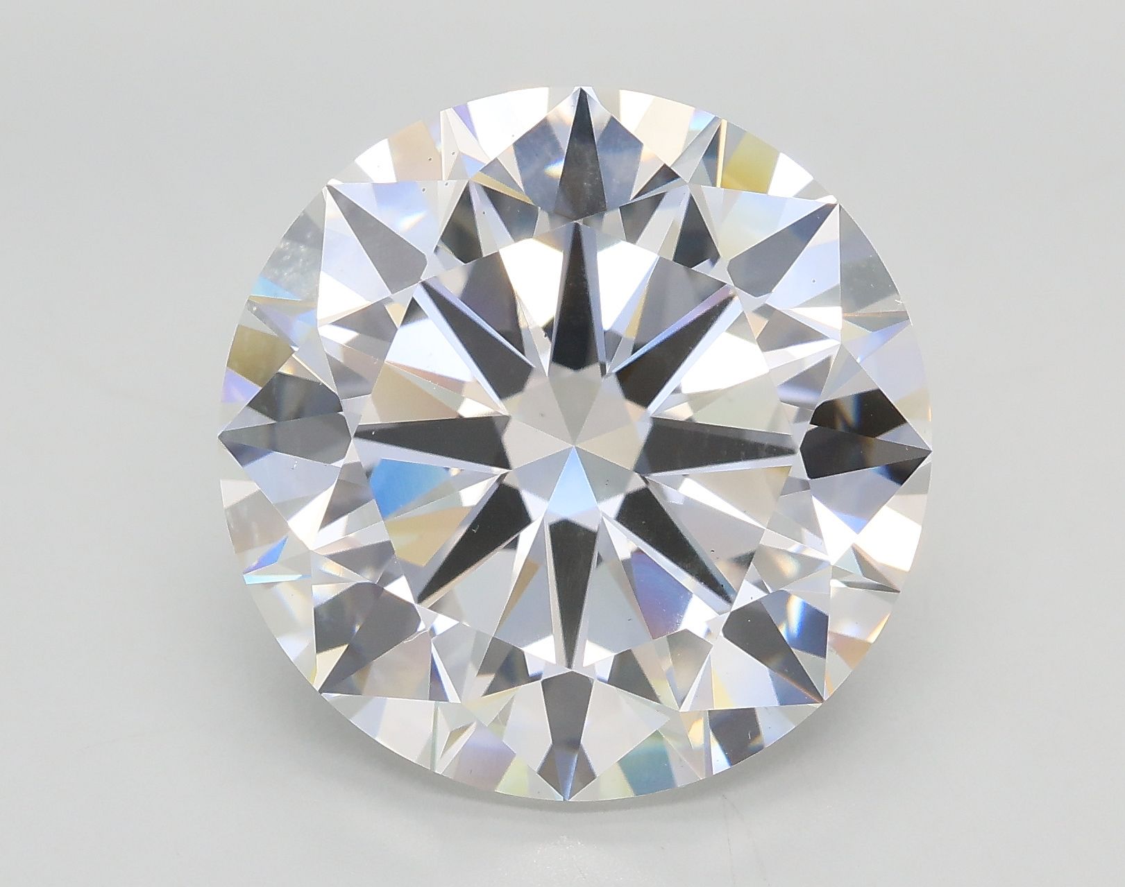 10.22 Carat ROUND Shape F Colour VS2 Clarity EX Cut - White Lab Diamond - 1220036