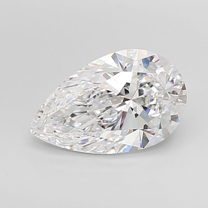 3.07ct Pear D IF Lab-Grown Diamond
