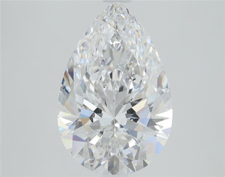 4.11ct Pear D VS1 Lab-Grown Diamond