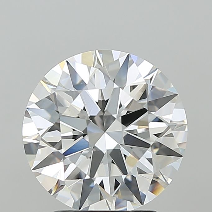 3.09ct Round F VVS2 Lab-Grown Diamond