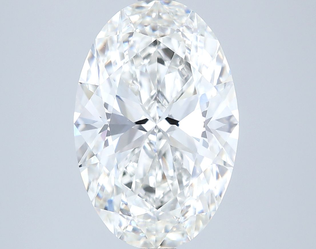 4.06ct Oval F VVS2 Lab-Grown Diamond