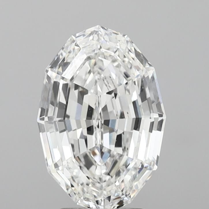 5.02ct Oval E VVS2 Lab-Grown Diamond
