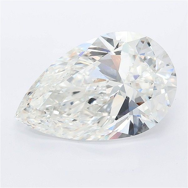 7.02ct Pear F VVS2 Lab-Grown Diamond