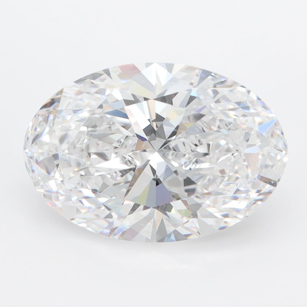 3.1ct Oval D FL Lab-Grown Diamond