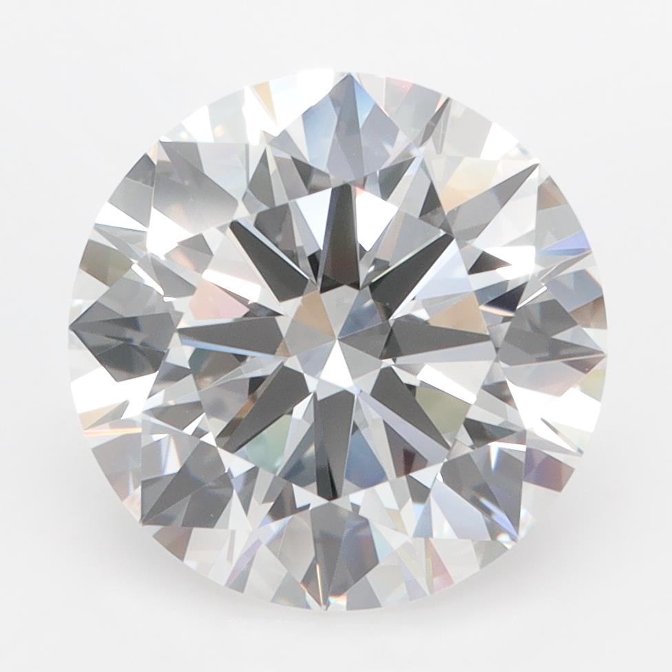 4.36ct Round E FL Lab-Grown Diamond
