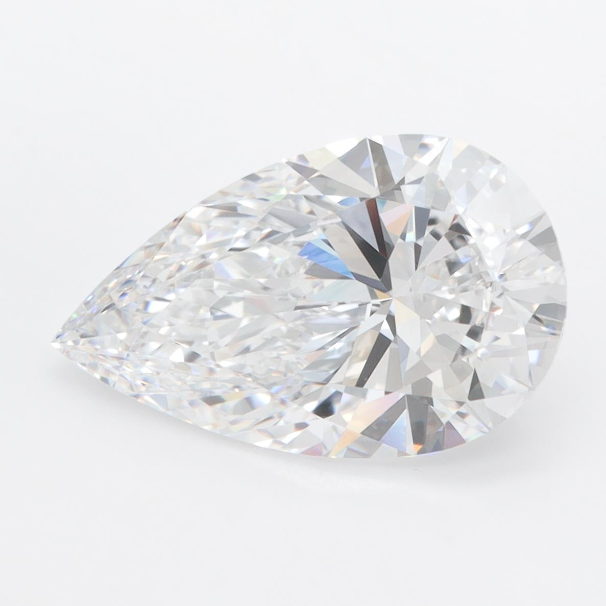 3.32ct Pear D FL Lab-Grown Diamond