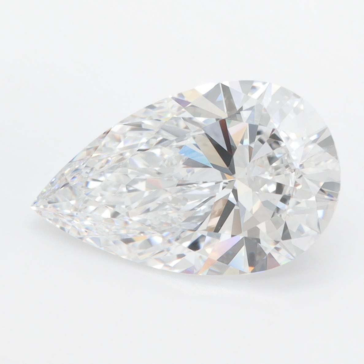 3.63ct Pear D FL Lab-Grown Diamond