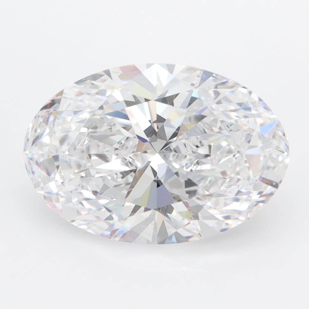 3ct Oval D FL Lab-Grown Diamond
